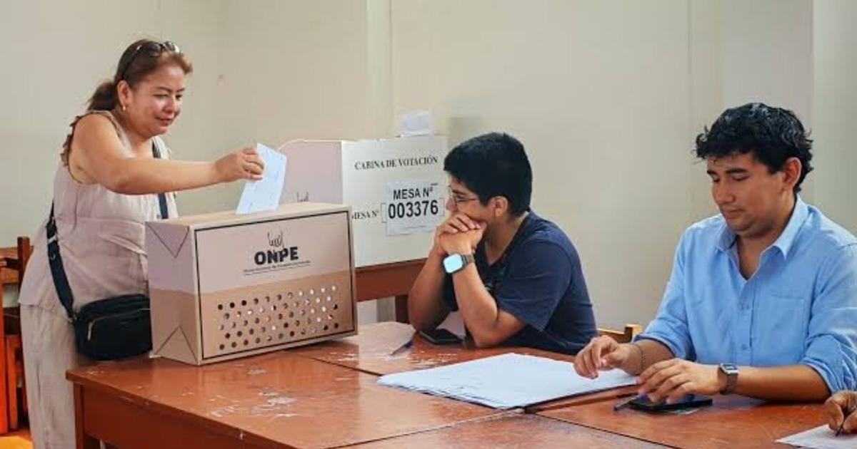 El 72 % de miembros de mesa ya cobró sus S/ 165