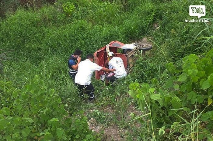 Utcubamba: Accidente entre cisterna y mototaxi deja cuatro heridos.