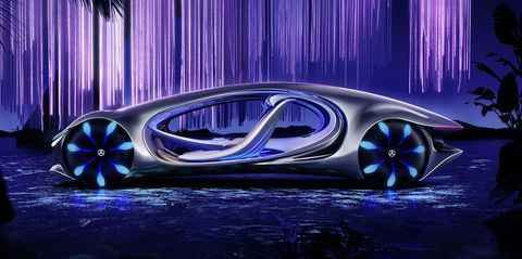La nueva relación humano-maquina: Mercedes-Benz se inspira en Avatar y presenta su concepto de auto futurista
