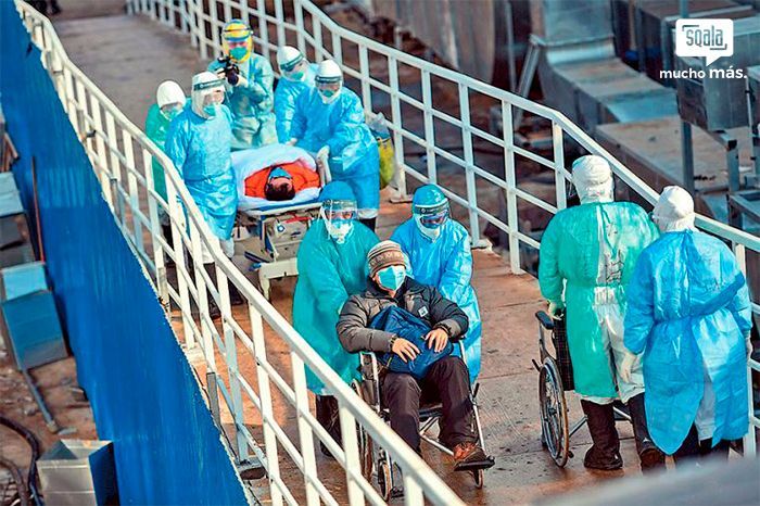 Flamante hospital chino ya atiende casos de coronavirus