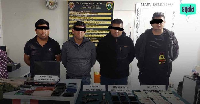Policía capturó a cuatro presuntos integrantes de la banda criminal ‘Los malditos de Balsas’