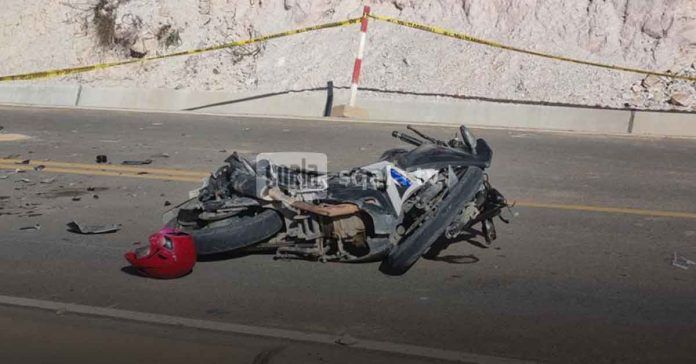 Chachapoyas: Accidente de motocicleta deja dos personas fallecidas