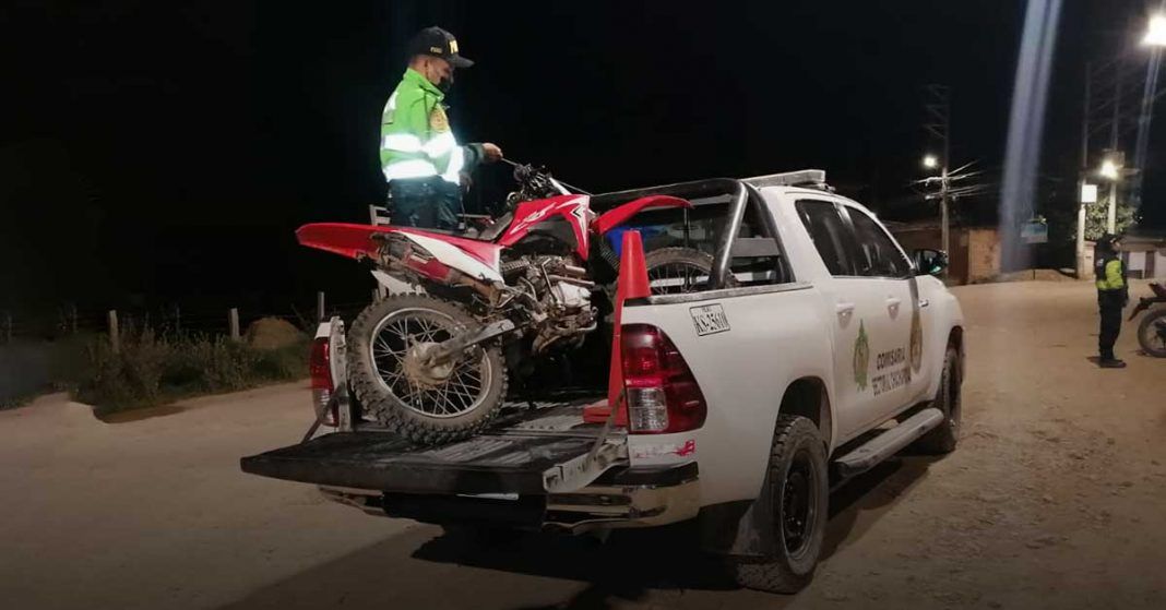 Chachapoyas | Policía y Serenazgo recuperan motocicleta robada