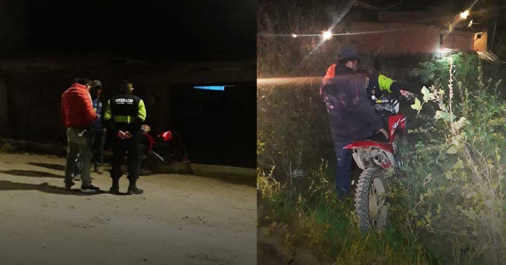 Chachapoyas | Policía y Serenazgo recuperan motocicleta robada