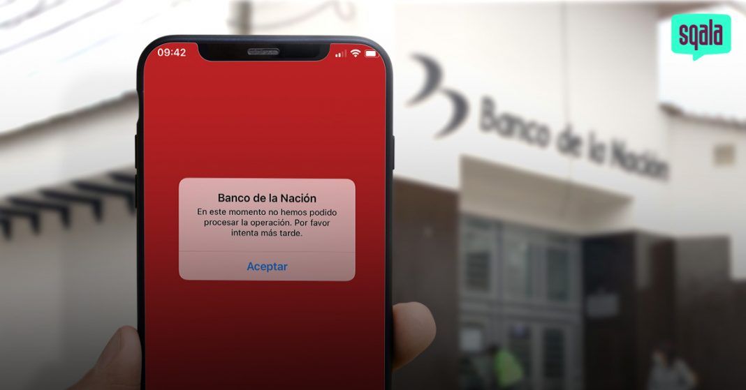 Chachapoyas | Banco de la Nación ofrece pésimo servicio en banca por internet