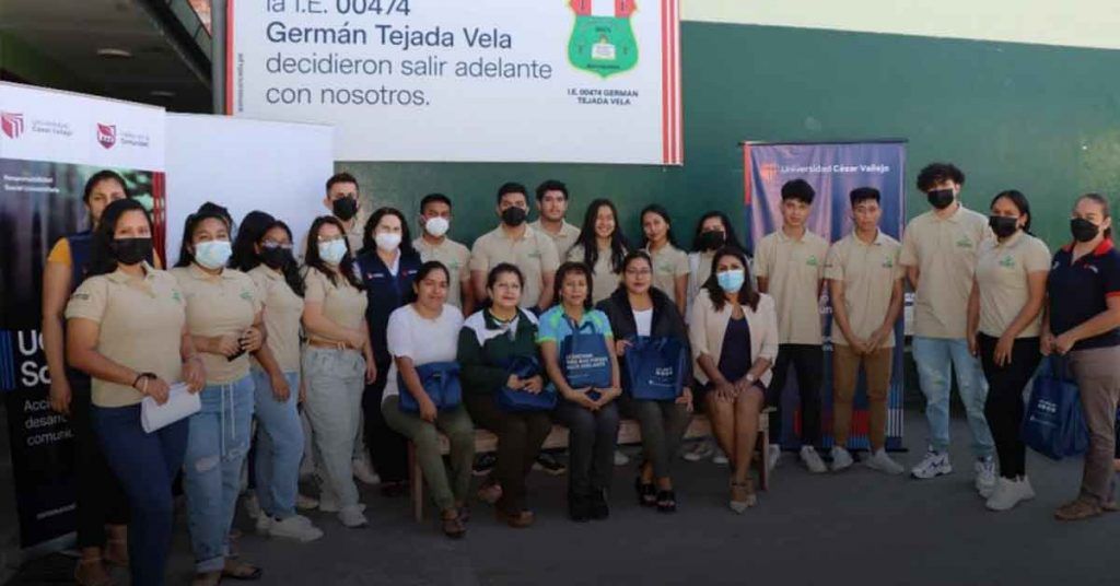 Escuelas Profesionales de la Universidad Cesar Vallejo desarrollan Proyectos de Responsabilidad Social