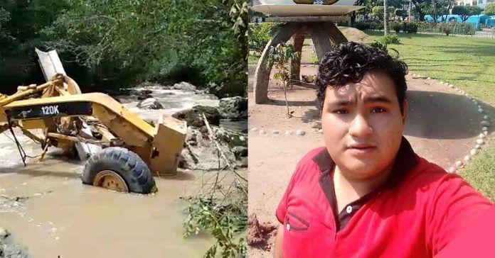 Rod. de Mendoza: Joven fallece tras la caída de una motoniveladora
